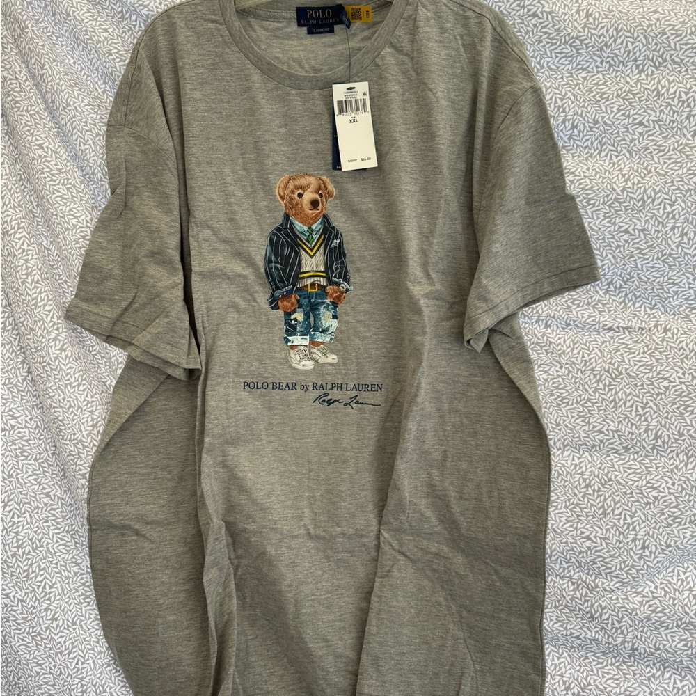 NWT Polo  Bear T-Shirt XXL by Ralph Lauren